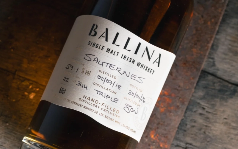 Ballina propose deux single malts pour son lancement