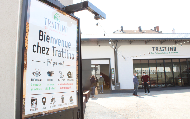 Trattino a ouvert ses portes en février 2021, à Lyon.