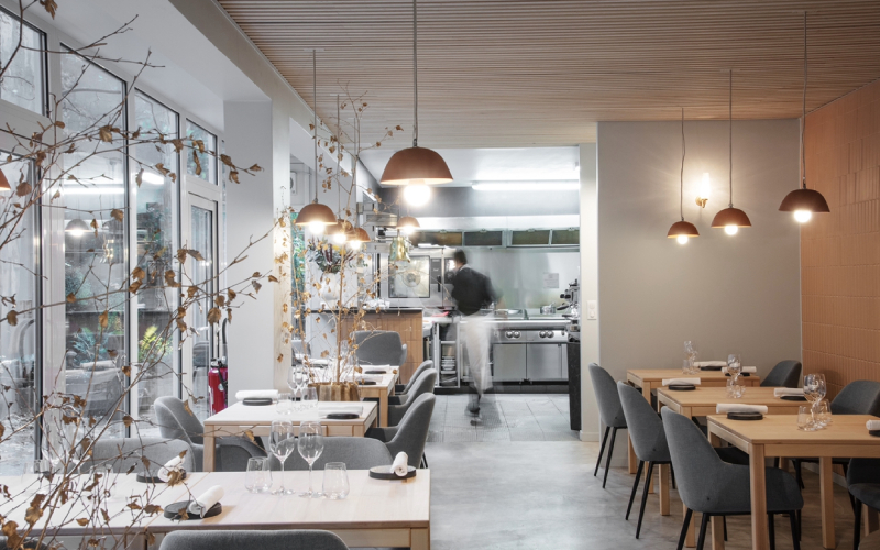 La Table de Colette, restaurant du 5e arrondissement de Paris, mise sur la cuisine écoresponsable.