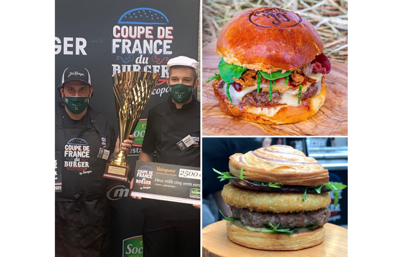 Deux champions à la Coupe de France du Burger by Socopa 2021
