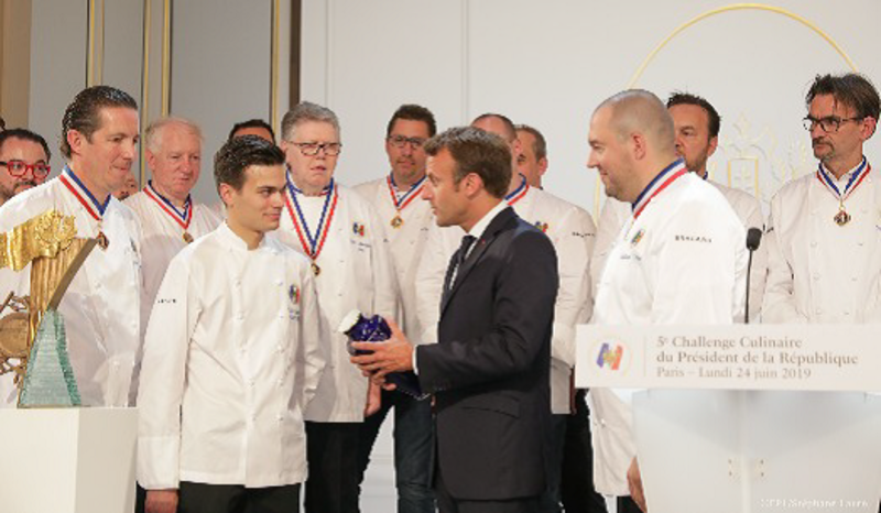 Paul Cabayé remporte la 5e édition du Challenge culinaire du président