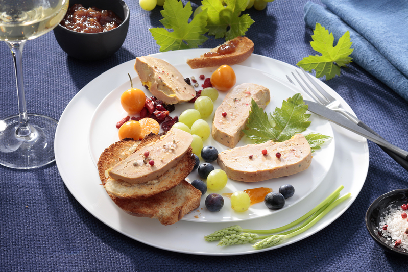 Les Français plébiscitent le foie gras au resto