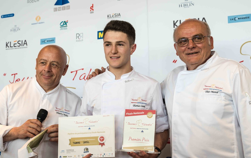 Thomas Lamic remporte le concours des Jeunes talents Maîtres restaurateurs