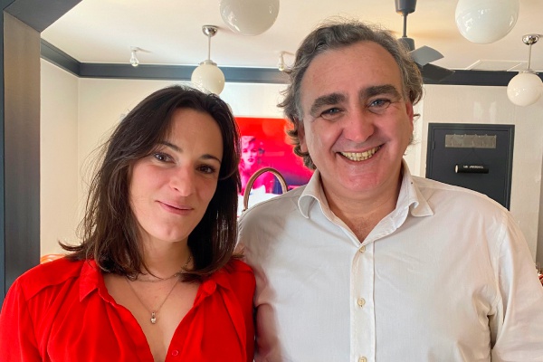 Mathilde Sartor et Michaël Guindon ont ouvert leur restaurant il y a sept ans. Crédits : Andréa Deconche.