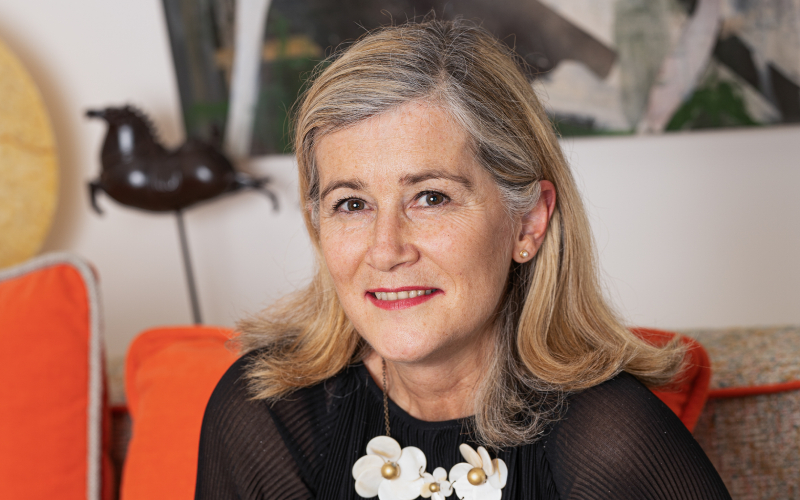 Anne-Marie Lefèvre, consultante associée au cabinet de recrutement LeaderIA. Crédits : La Revue des Comptoirs.
