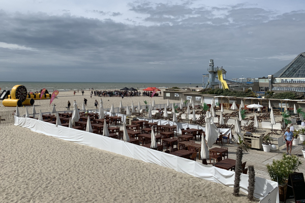 iLe Touquet abrite de nombreux restaurants de plage. Crédits : L'Auvergnat de Paris.