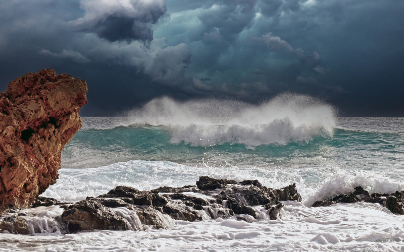 Le 18 août 2022, une tempête a balayé la Corse. Image d'illustration.