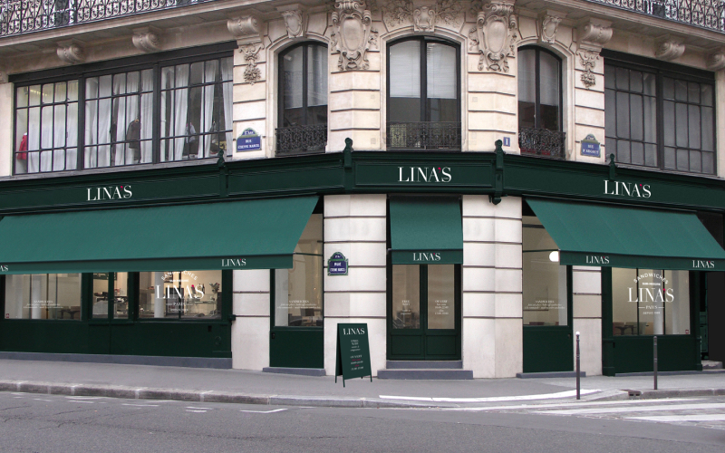 Lina's représente 44 points de vente répartis en France et dans le monde entier.
