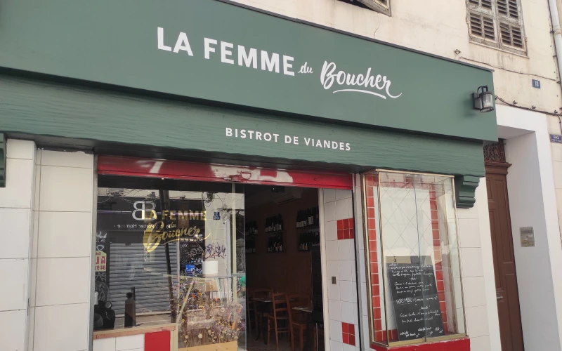 Le restaurant la Femme du Boucher.