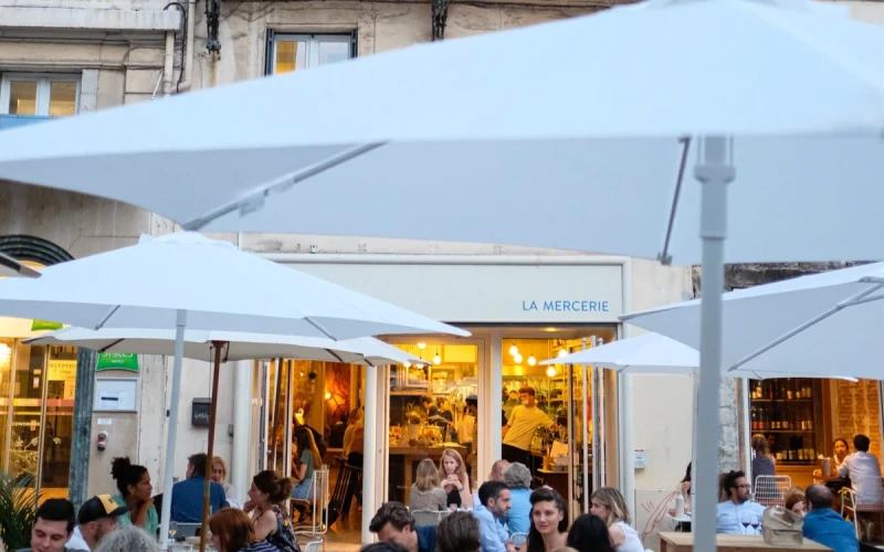 Le restaurant La Mercerie, à Marseille.