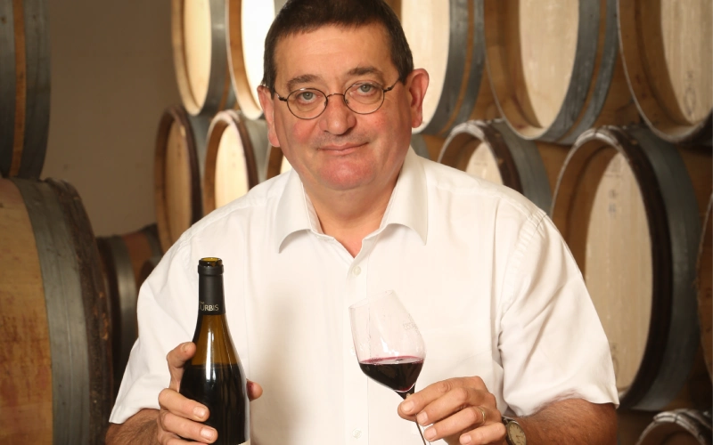 Laurent Courbis, vigneron.
