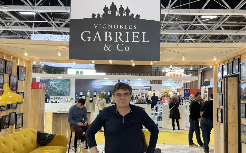Jean-François Réaud a fondé le collectif Vignobles Gabriel & Co dans les années 1990. Crédit : Aurélien Peyramaure / Au Cœur du CHR.