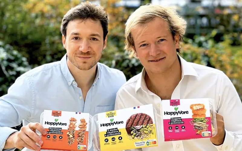 Végétal : Guillaume Dubois et Cédric Meston, les fondateurs de la marque HappyVore