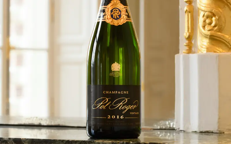 Champagne Pol Roger Brut Vintage 2016. Crédit : Leif Carlsson.
