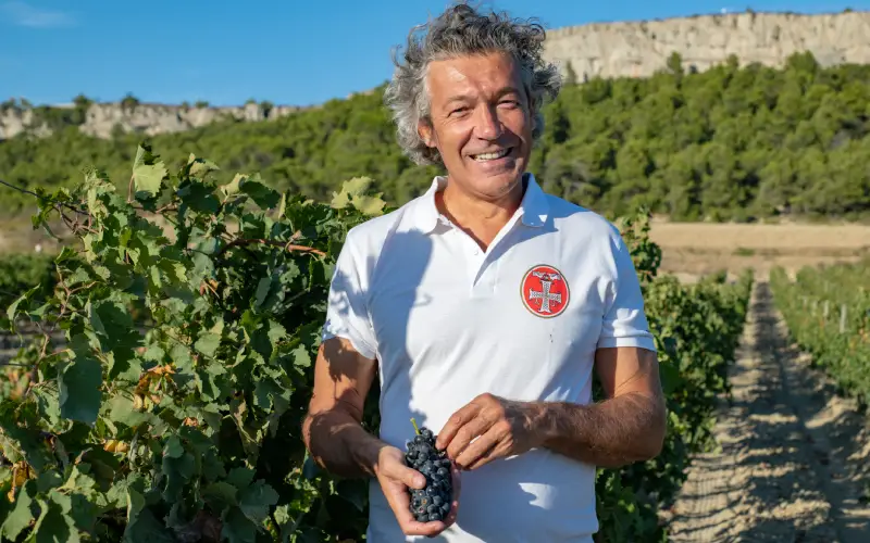 Gérard Bertrand, président du groupe vitivinicole Gérard Bertrand. Crédit : Olivier Lebaron.