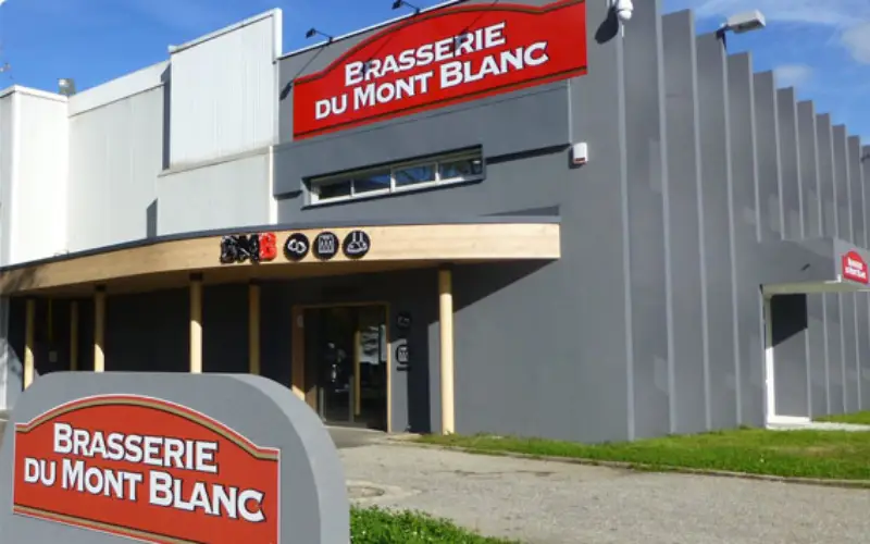 La Brasserie du Mont-Blanc a intégré le groupe Duvel Moortgat. Crédit : Brasserie du Mont-Blanc.