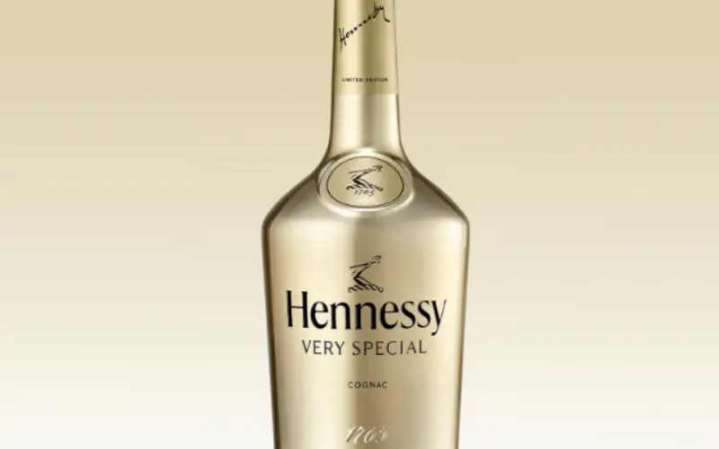 Hennessy flacon Very Special édition Gold