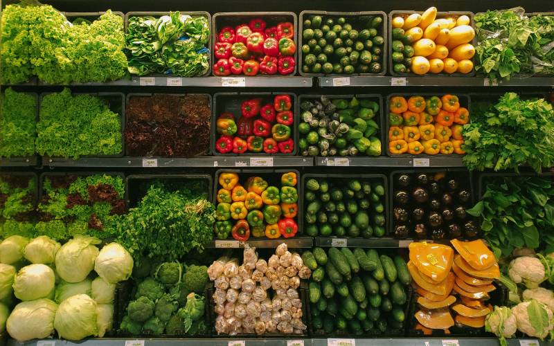 Marché de légumes