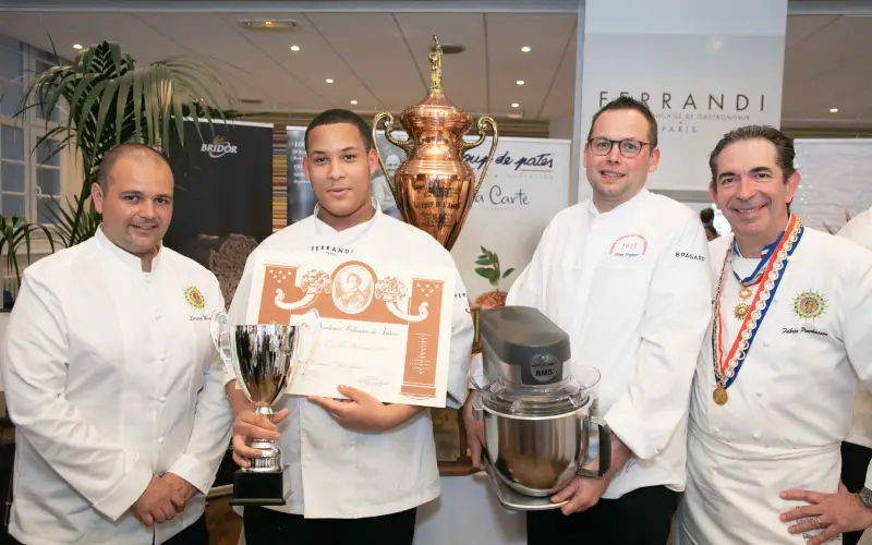 Gagnant de l'édition 2022 du Trophée National de cuisine et de pâtisserie