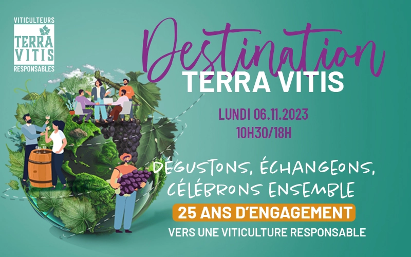 Destination Terra Vitis : une journée pour célébrer 25 ans de viticulture responsable