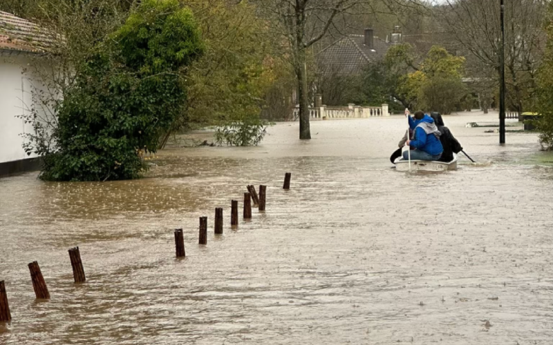 image de l'inondation dans la région Haut-de-France