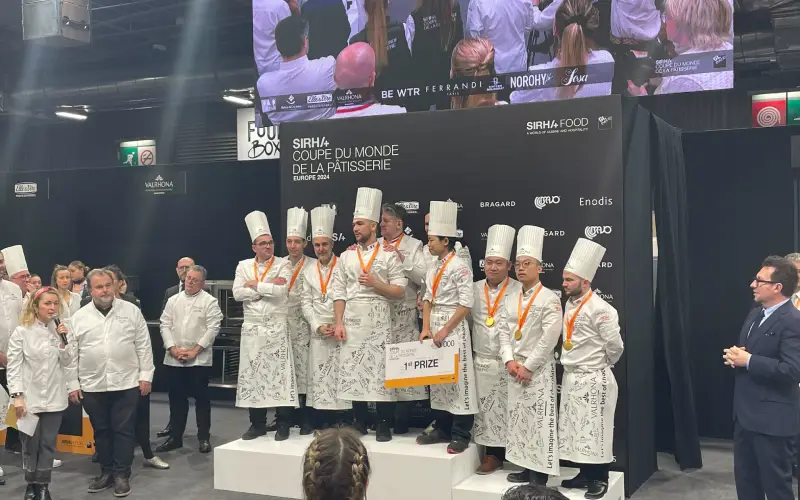 France sélection Europe de la Coupe du monde de la pâtisserie 2025