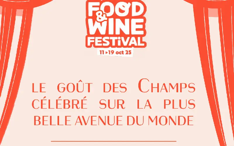 Naissance de la première édition du Food & Wine Festival à Paris 