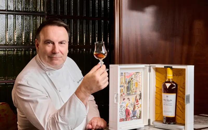 jean françois rouquette chef park hyatt paris vendome whisky the macallan