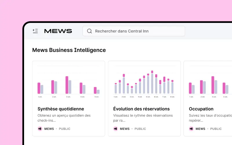 interface mews business intelligence