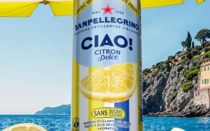 Sanpellegrino dévoile Ciao, une gamme aux fruits