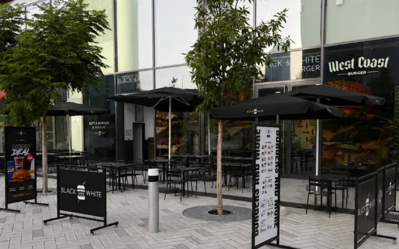 restaurant black & white burger gare lyon-part-dieu