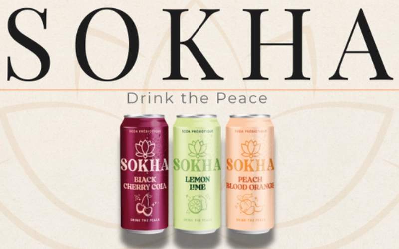 Canettes Sokha sodas