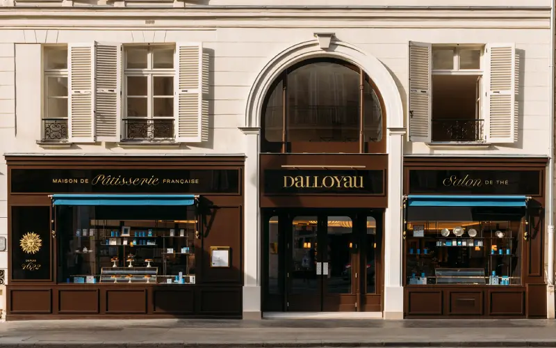 devanture boutique Dalloyau Faubourg-Saint-Honoré