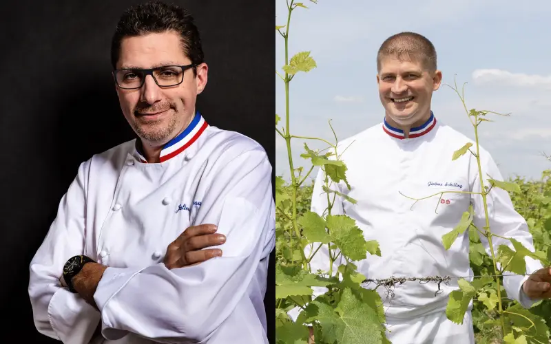 Julien Roucheteau Jérôme Schilling dîner La Réserve de Beaulieu