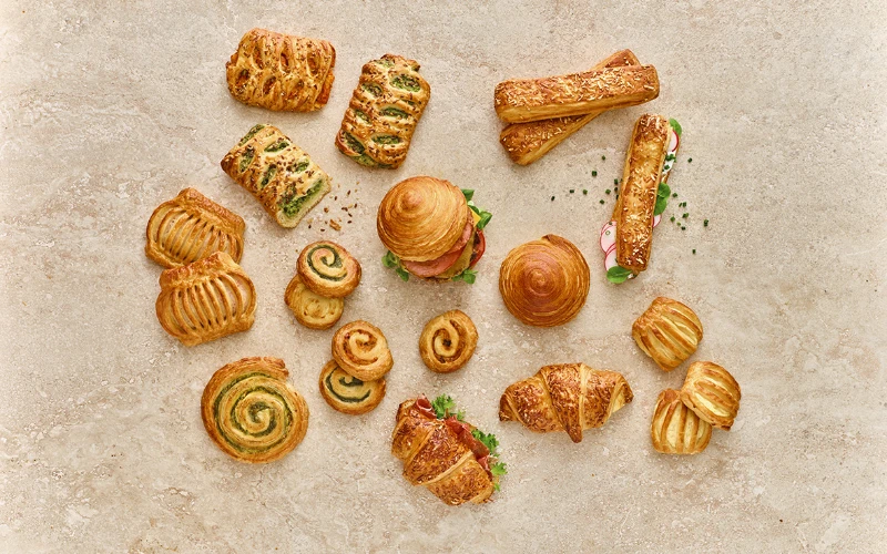 Le feuilleté salé se porte bien d'après Bridor. Crédit : Bridor.