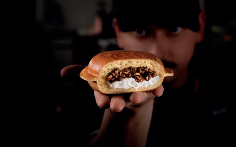 L'Ice Burger, nouveauté dessert de Burger King. Crédit : Burger King France.