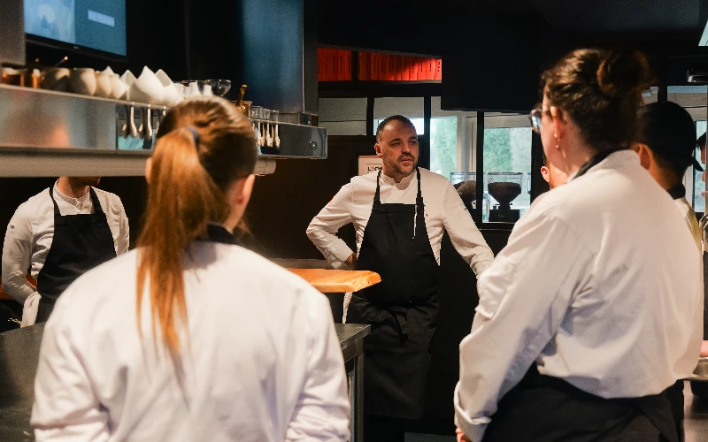 Cédric Burtin souhaite ouvrir son restaurant aux jeunes. Crédit : Cédric Burtin.