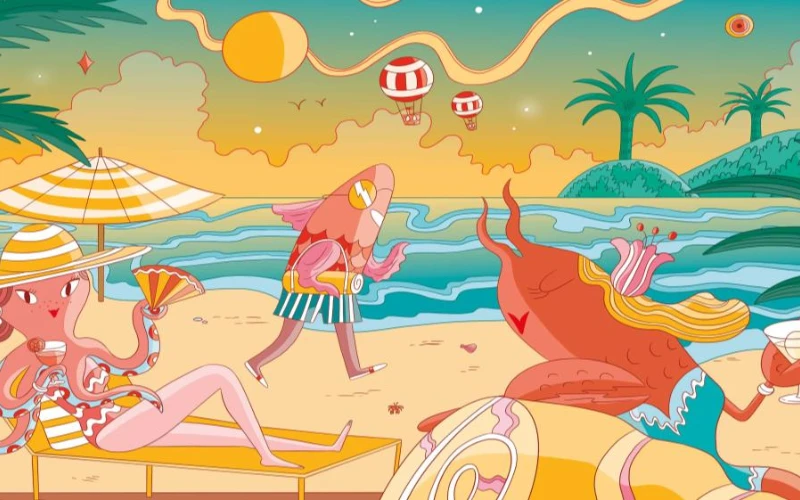 L'univers de Langosteria viendra se marier à celui du Cheval Blanc St-Barth et de l'île. Crédit : Cheval Blanc St-Barth - Langosteria.