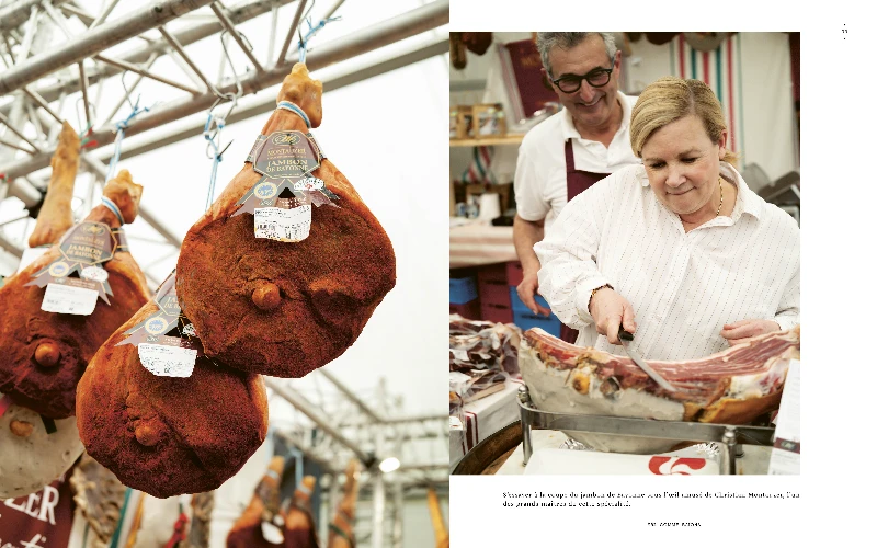 Hélène Darroze met à l'honneur la cuisine du pays basque avec son livre Txistorra, Muxus & Tortilla. Crédit : Hélène Darroze.