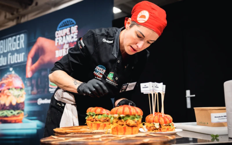 L'édition 2027 de la Coupe de France du Burger by Socopa mettra à l'honneur à travers le thème du burger signature la sensibilité de chacun des candidats. Crédit : Socopa Restauration.