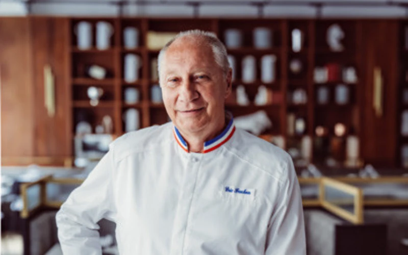 Eric Frechon sera de retour durant la deuxième édition du Food & Wine Festival au Publicisdrugstore. Crédit : Food & Wine Festival.