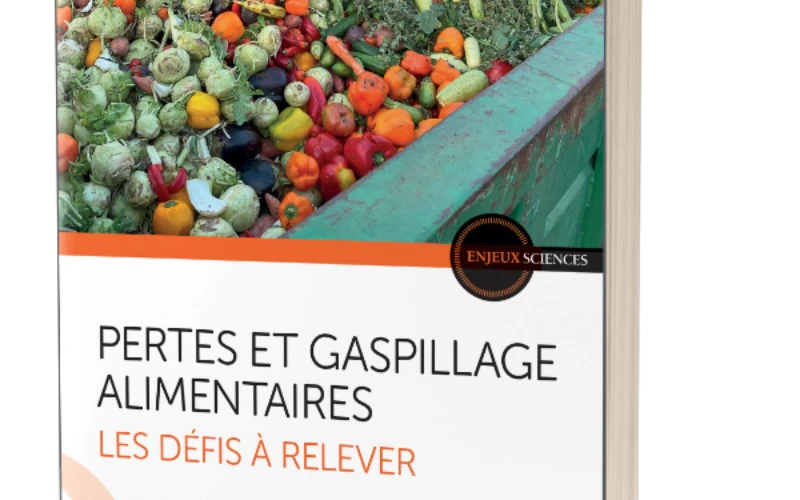 Couverture de l’ouvrage Pertes et gaspillage alimentaires. Crédit : Éditions Quæ.