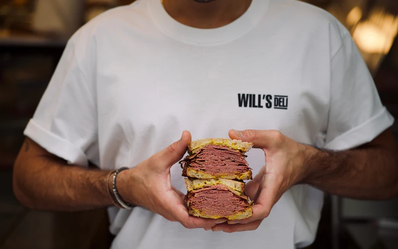 Sandwichs Will’s Deli proposés au Hall 2 de Gare de Lyon
