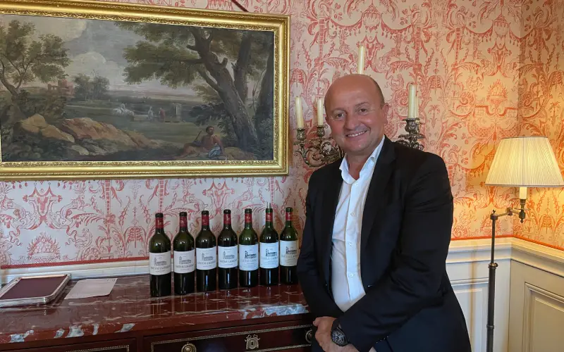 Matthieu Bordes, directeur général de Château Lagrange, est revenu sur la vendange 2026 satisfaisante.