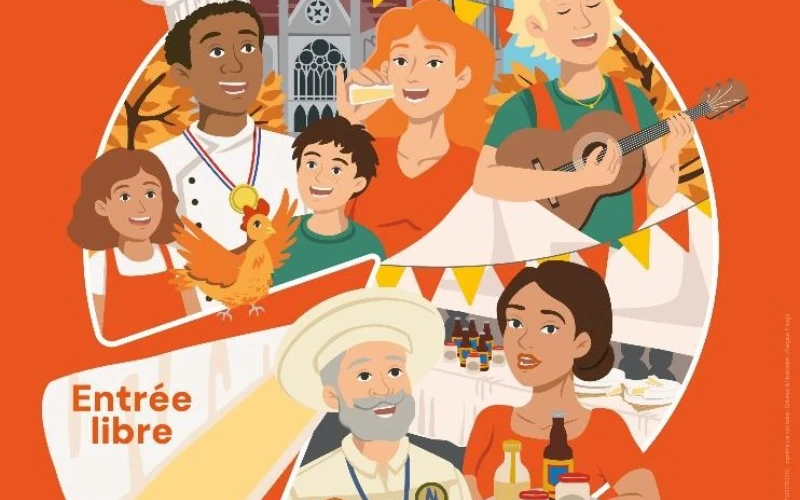 Grande lichette, confréries et animations au centre-ville de Meaux