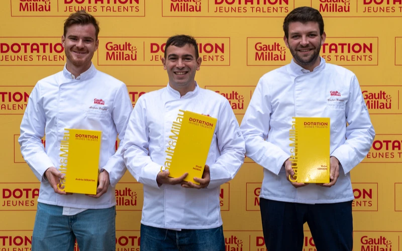 Les trois lauréats Nord-Est de la Dotation Jeunes Talents